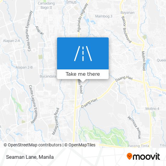 Seaman Lane map