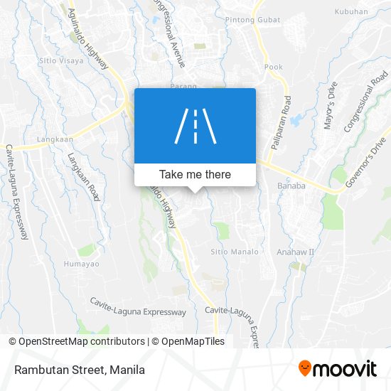 Rambutan Street map