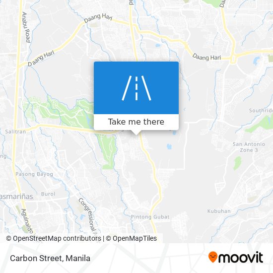 Carbon Street map