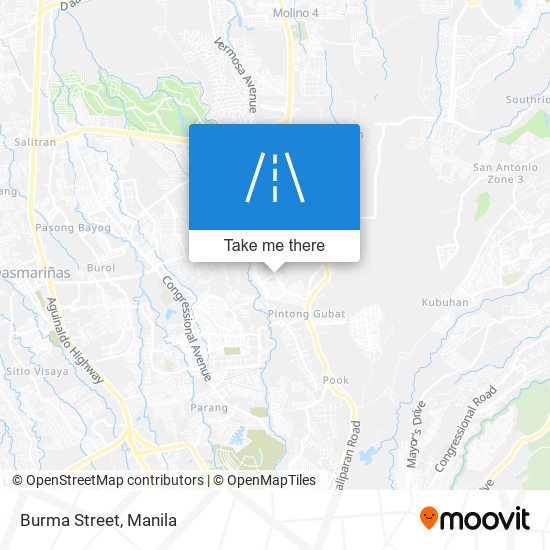 Burma Street map