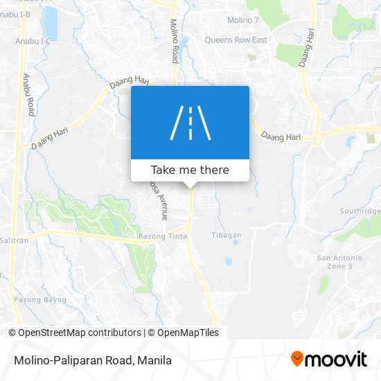 Molino-Paliparan Road map