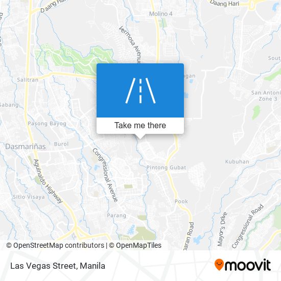 Las Vegas Street map