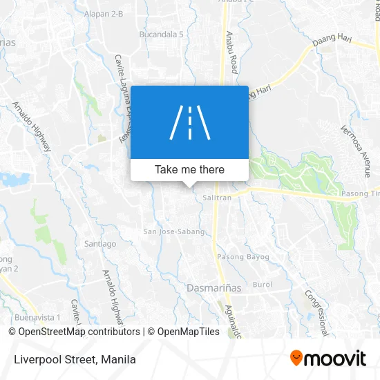 Liverpool Street map