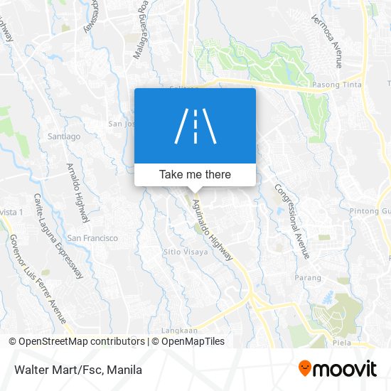 Walter Mart/Fsc map