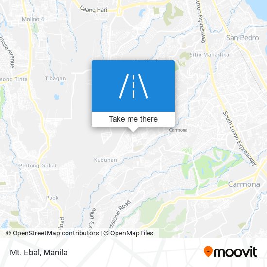 Mt. Ebal map