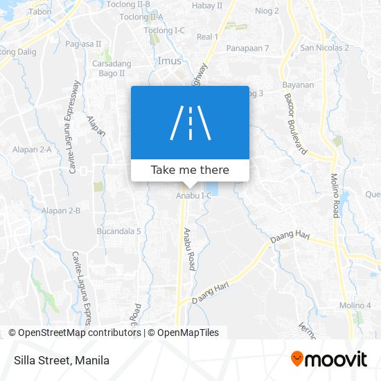 Silla Street map