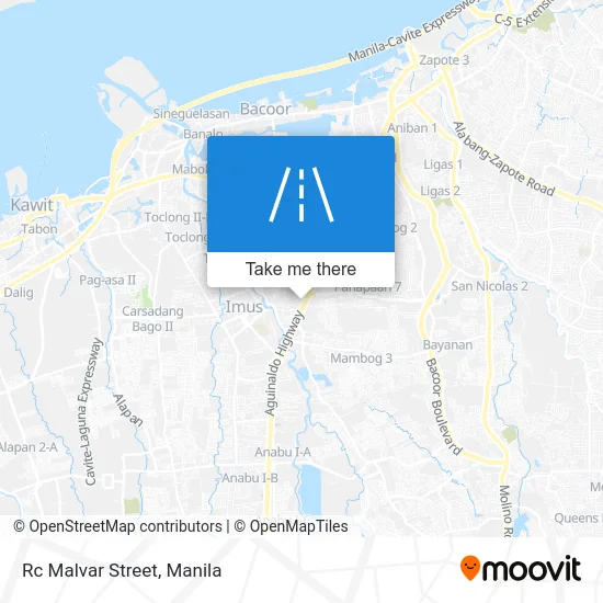 Rc Malvar Street map