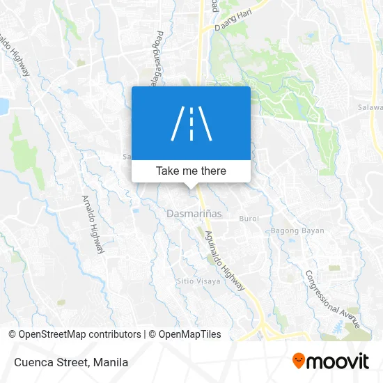 Cuenca Street map