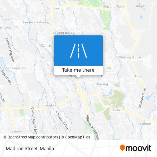 Madiran Street map