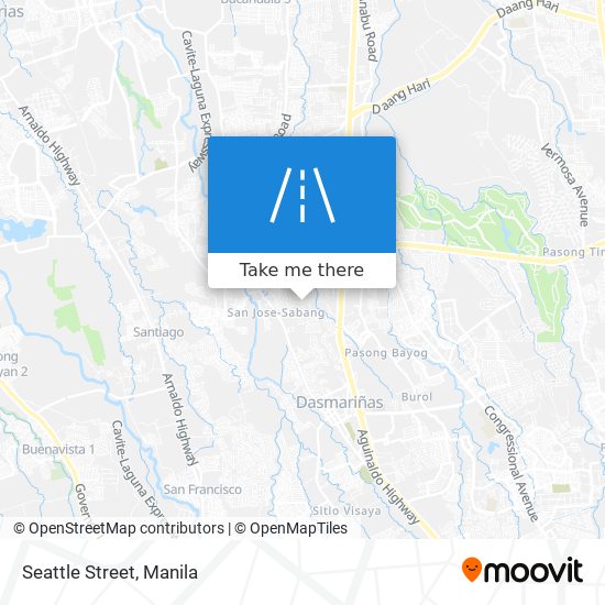 Seattle Street map