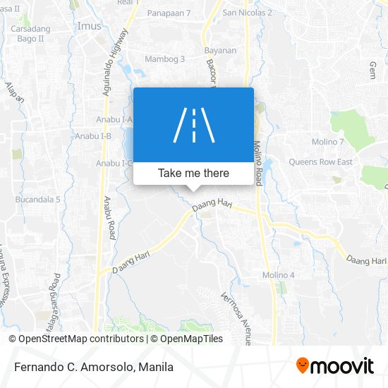 Fernando C. Amorsolo map