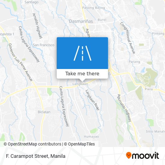 F. Carampot Street map