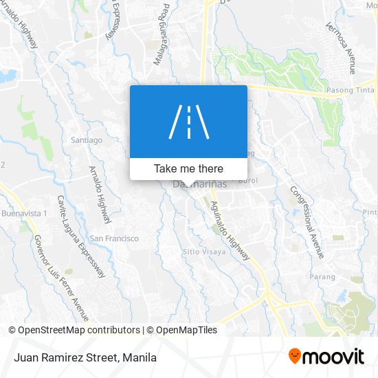 Juan Ramirez Street map