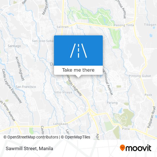 Sawmill Street map