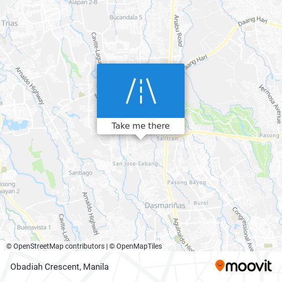 Obadiah Crescent map