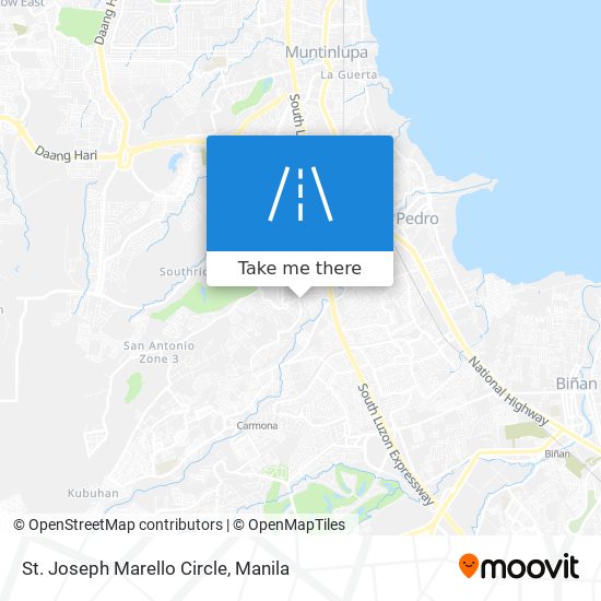 St. Joseph Marello Circle map