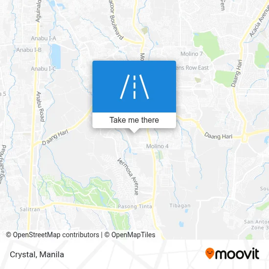 Crystal map