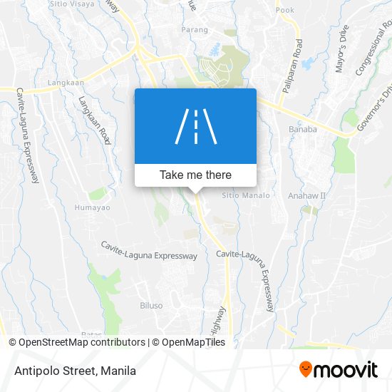 Antipolo Street map