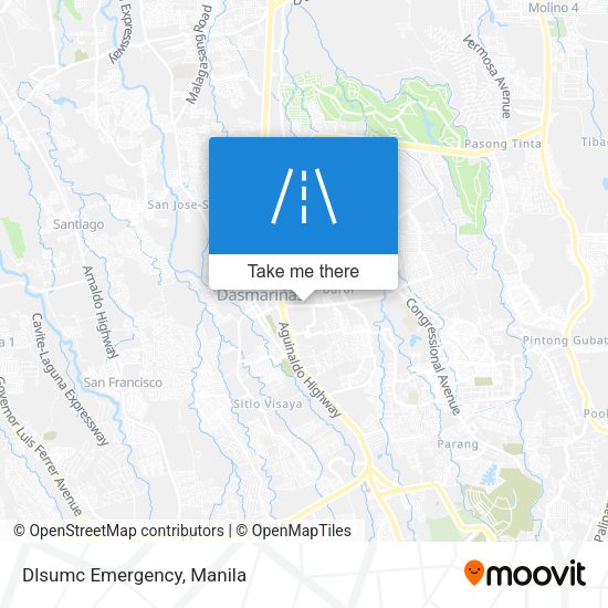 Dlsumc Emergency map