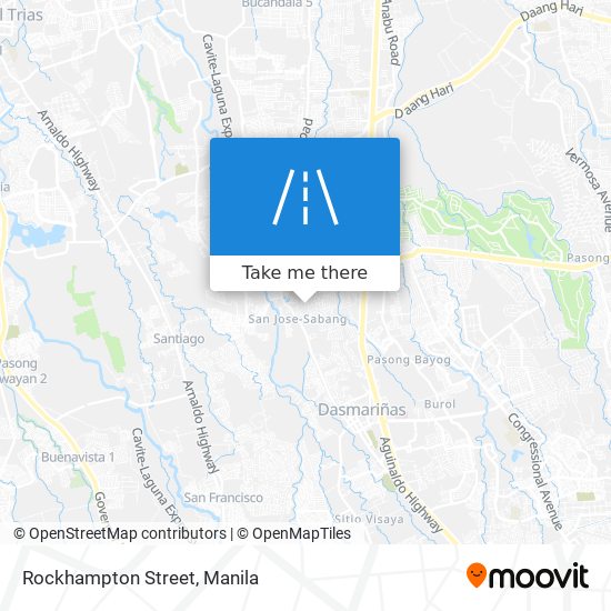 Rockhampton Street map