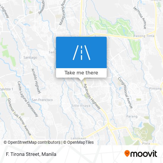 F. Tirona Street map