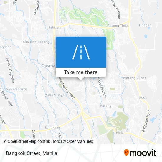Bangkok Street map