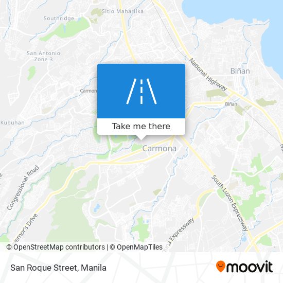 San Roque Street map