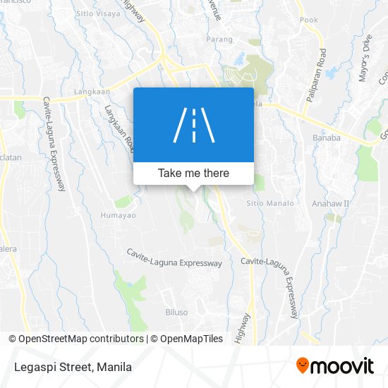 Legaspi Street map