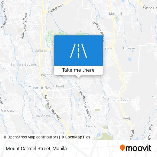 Mount Carmel Street map