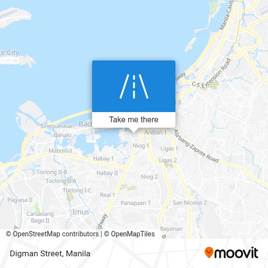 Digman Street map
