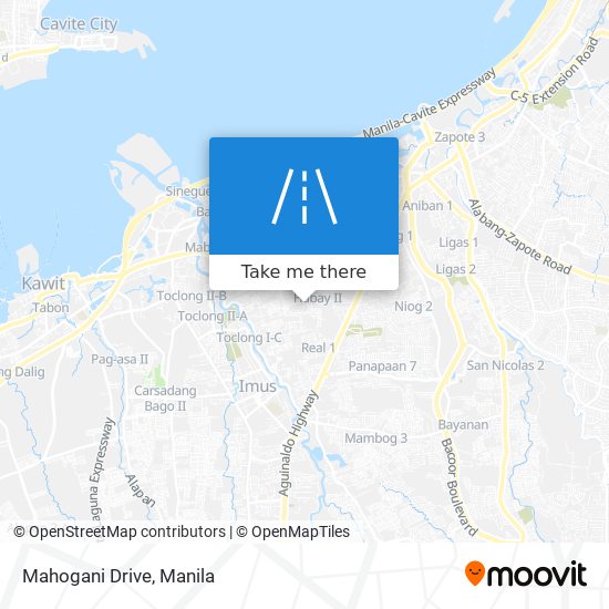 Mahogani Drive map