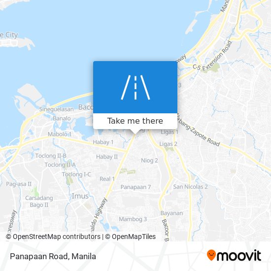 Panapaan Road map