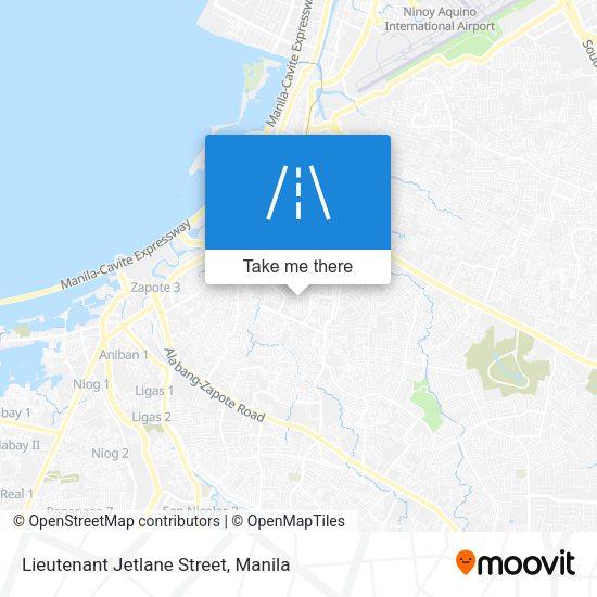 Lieutenant Jetlane Street map