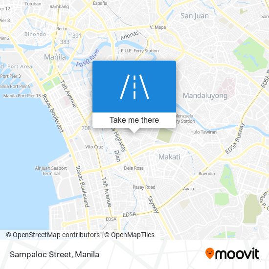 Sampaloc Street map