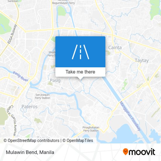 Mulawin Bend map