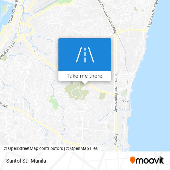 Santol St. map