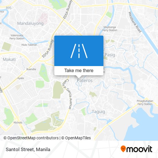 Santol Street map