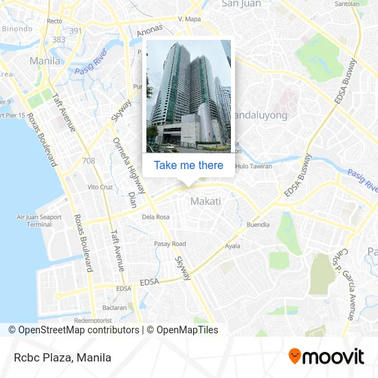 Rcbc Plaza map