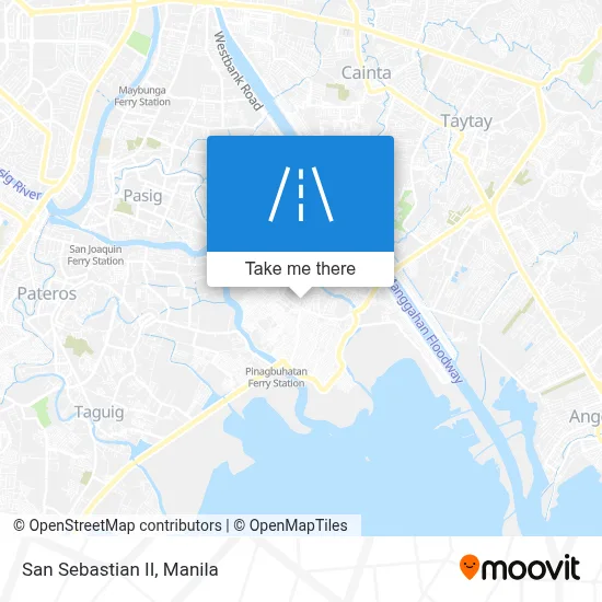 San Sebastian II map