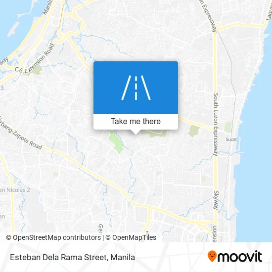 Esteban Dela Rama Street map