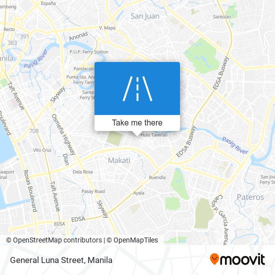 General Luna Street map