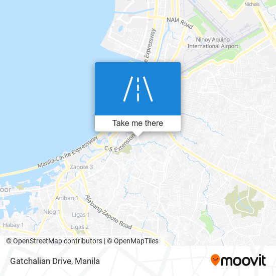 Gatchalian Drive map