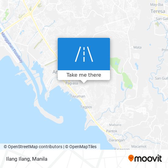 Ilang Ilang map