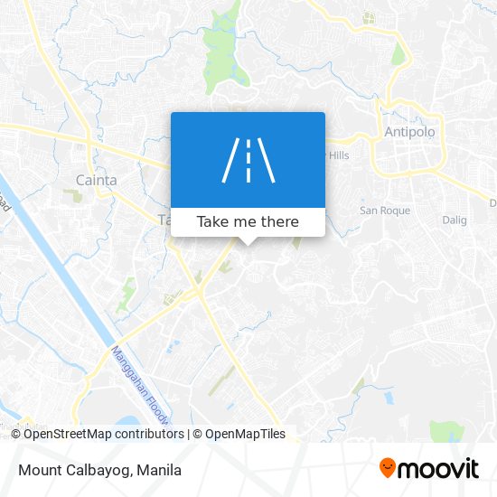 Mount Calbayog map