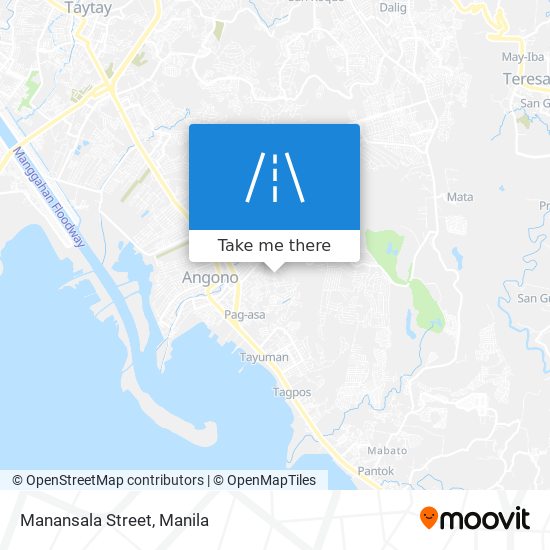 Manansala Street map