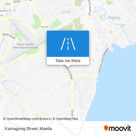 Kamagong Street map