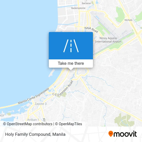 Holy Family Compound map