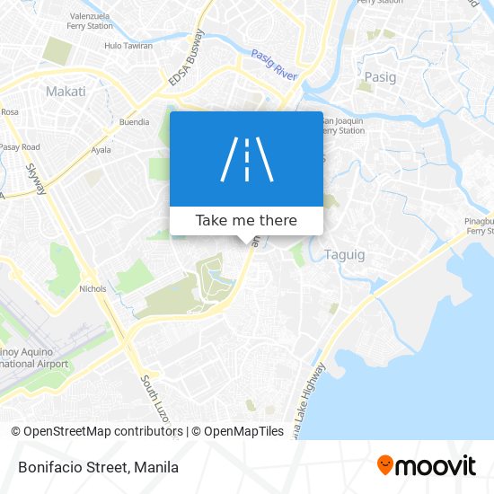 Bonifacio Street map