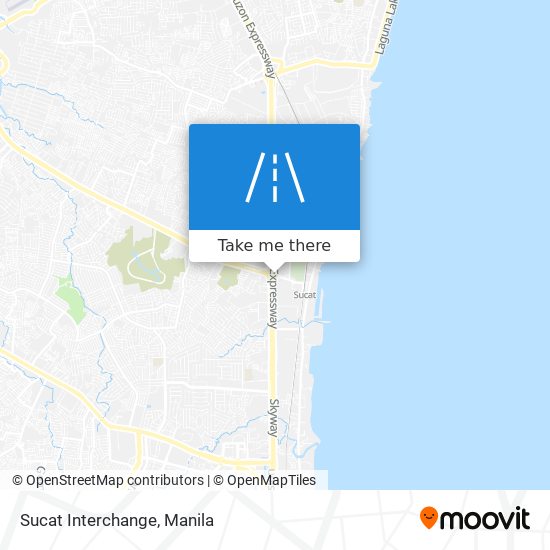 Sucat Interchange map