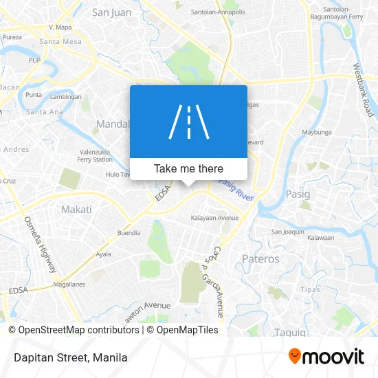 Dapitan Street map